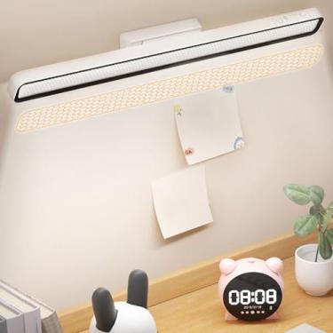 Imagem de Temperatura de Cor Ajustável Sob a Luz do Gabinete, Lâmpada de Mesa LED Protetora para Os Olhos para Dormitório, Luz de Filtro Estendida e Atualizada de 45 Cm, Sem área Escura