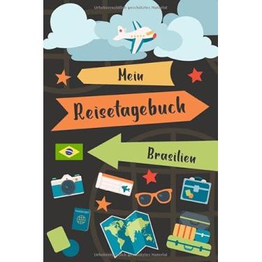 Imagem de Reisetagebuch Brasilien: Punktraster Reise-Tagebuch mit Packliste, Weltkarte • Reise Journal für Backpacker und Weltenbummler • 120 Seiten auf 6x9 ... cm x 22,86 cm) • Erinnerungsbuch für Reisende