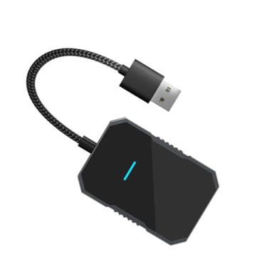 Imagem de Adaptador Sem Fio para Carplay, Conexão Estável Plug and Play, Conversor Sem Fio para Carro Com Suporte para Auto, Sem Cabos Bagunçados