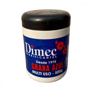 Imagem de Graxa Azul Dimec 500Gr, Azul