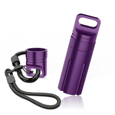 Imagem de Capa de transporte de liga de alumínio compatível com Ledger Nano X/S Plus YubiKey USB 5 5C NFC Nano, à prova d'água e à prova de choque USB Thumb Drive, capa segura para carteira fria de criptomoeda,