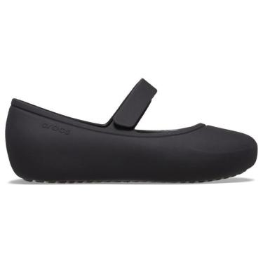 Imagem de Sapatilha crocs brooklyn mary jane flat t black-Feminino