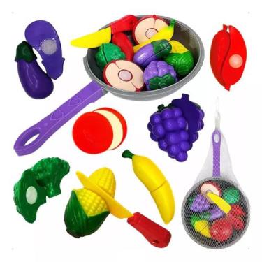 Imagem de Comidinhas Piquenique Picnic Frigideira Brinquedo Infantil Cozinha Gou
