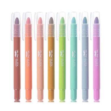 Imagem de Mr. Pen - Marcador de Gel, Pacote com 8, Cores Sortidas, Marcadores Bíblicos Sem Sangramento, Marca-Texto para Bíblias