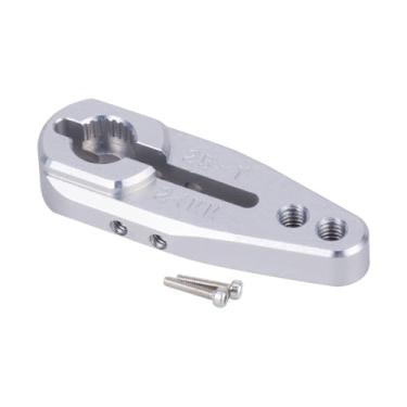 Imagem de 25T Servo Horn 24mm 20mm 7075 Aluminum for Servo Arms 1/10 RC Protek Savox Futaba Servo 1/10 Arrma Buggy Granite Monster Truck Raider 2WD (Silver 24mm)