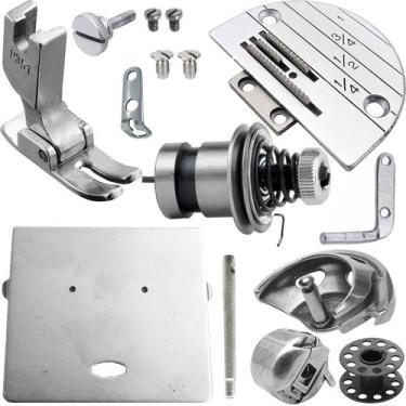 Imagem de Kit Acessorios Reparo Maquina Costura Reta Industrial 31-15 - Evolvere