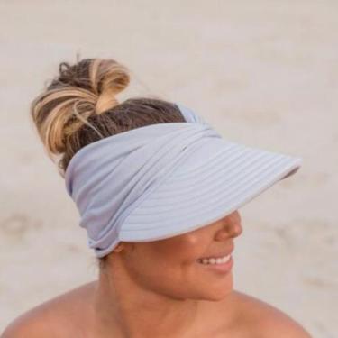 Imagem de Viseira De Praia Bandana- Turbante Verão - Star Gold Store, Branco