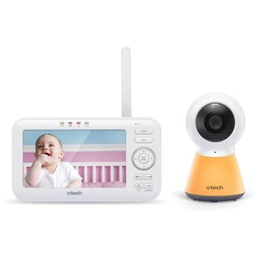 Imagem de Babá Eletrônica com Monitor, com Luz Noturna, VTECH,Branco