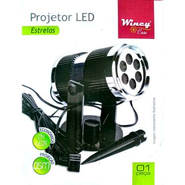 Imagem de Projetor Espeto Led Laser Natal / Eventos Estrelas Brancas Bivolt