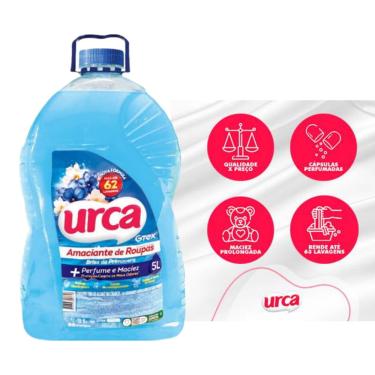 Imagem de Amaciante de Roupas Urca 5L - 2 Unidades - Brisa da Primavera