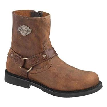 Imagem de Harley-Davidson Scout Black 7-Inch Leather Boots, Side Entry Inside Zip. D95262