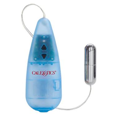 Imagem de CalExotics Vibrador Pocket Exotics Impulse Slim Bullet com 5 funções poderosas de vibração e pulsação Prata SE-0054-30-3