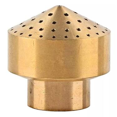Imagem de Bico Para Fontes Chafarizes E Lagos Efeito Chuva Com Entrada Rosca De 1/4"