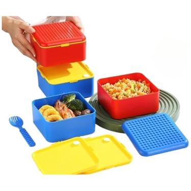 Imagem de Lancheira Bento Box 2 Andares(Quadrado)