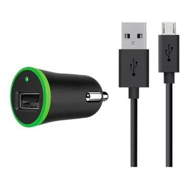 Imagem de Carregador de Acumuladores c/Cabo PRETO Micro Car - F8M668BT04 - BELKI