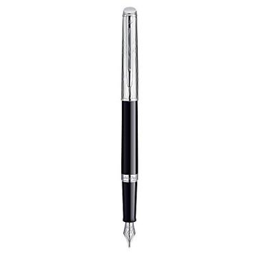 Imagem de Caneta Tinteiro Waterman Hemisphere Luxo Negra Ct S0921110, Waterman, S0921110, N/A