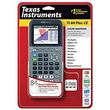 Imagem de Texas Instruments Calculadora gráfica TI-84 Plus CE prata