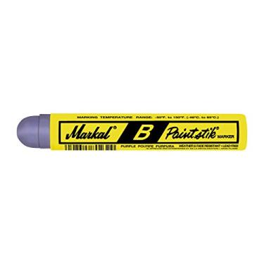 Imagem de Markal 80228 B Paintstik Marcador de superfície ambiente de tinta sólida, roxo (pacote com 12), 11/40.6 cm x 4-3/10.2 cm