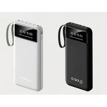 Imagem de Power Bank Carregador Portátil 10000mah Gold Pro - Agold