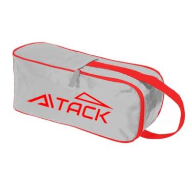 Imagem de Bolsa Porta Chuteira Impermeável Pró com Bolsos Externos – Ideal para Futebol, Treinos e Viagens (Cinza)