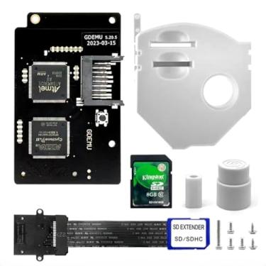 Imagem de GDEMU V5.20.5 Optical Drive Emulation With SD card Extension Plus 8gb SD Card Kit for Dreamcast VA1 Console - White