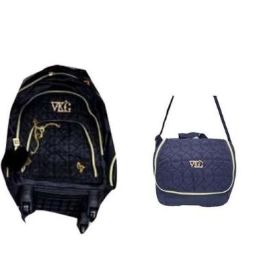 Imagem de Mochilete Kit Escolar 360 +Lanch +Chaveiro MC4001 - Vozz