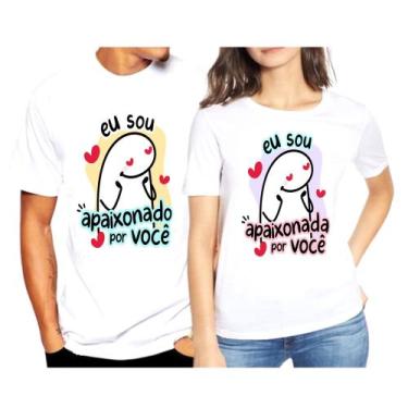 Imagem de Camiseta Kit Namorados Flork Blusa Love Amor Presente - Bella Gis , Br