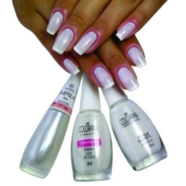 Imagem de Kit Francesinha COLORAMA - 3 Esmaltes para Unhas Perfeitas! - Multi