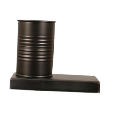 Imagem de ＫＬＫＣＭＳ Porta-canetas, porta-lápis, decoração para casa, organizador de mesa, organizador de pincéis de maquiagem para delineadores, hashis, cosméticos, S