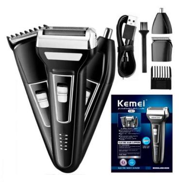 Imagem de Kemei 3 em 1 Para Barbearia Profissional E Salão - RELET