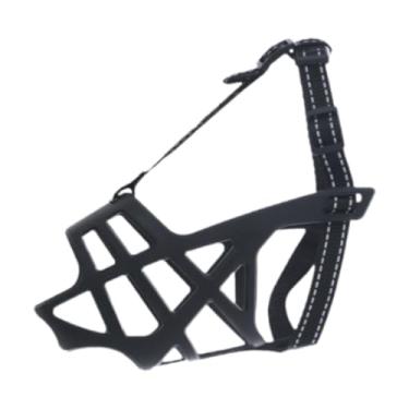 Imagem de ＡＷＨＡＯ Focinheira para cachorro, focinheira resistente para treinamento, potável, anti, capa bucal ajustável, Xl