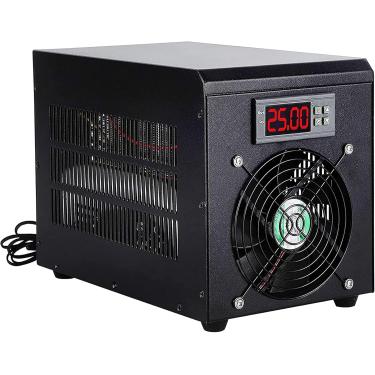 Imagem de Resfriador De água De Aquário 60l, Aquecedor De Resfriador De Tanque De Peixes, Termostato De Aquário Com Bomba De 5w 10-40 °c Configuração De Temperatura, Para H, Chiller