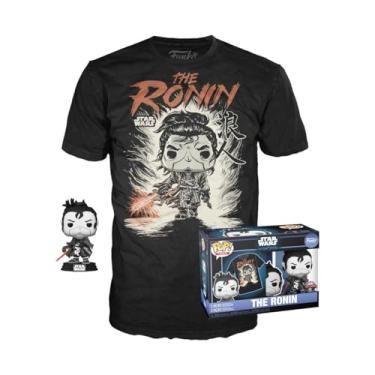 Imagem de Funko Pop! & Tee: Star Wars - Kyoto - Extra Large - (XL) - T-Shirt - Clothes with Collectable Vinyl Figure - Gift Idea - Toys and Short Sleeve Top for Adults Unisex Men and Women - Movies Fans