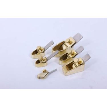 Imagem de Violino 6pcs Mini Aviões De Latão Fundo Convexo Ferramentas De Luthier Lâmina De Aço Faca De Corte De Reparo