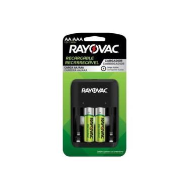 Imagem de Carregador de Pilhas AA/AAA Rayovac SM-4 USB