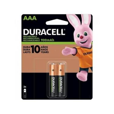Imagem de Pilha Recarregável AAA 900mAh (C/2 Pilhas) Duracell