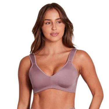 Imagem de Sutiã Sustentação Duloren Flex Power Alça Larga 111714, Berinjela, 50