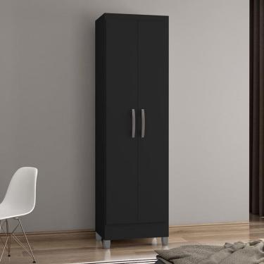 Imagem de Armário Multiuso com Pés 2 Portas Slim Poquema