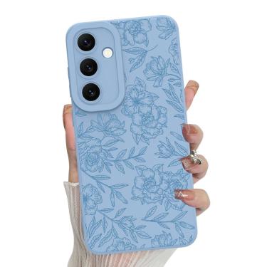 Imagem de Capa de telefone MZELQ Silicone Floral Flowers para Samsung S24 Fe