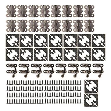 Imagem de Zerodis 57pcs Kit de Decoração de Hardware de Caixa de Ferro Com Excelente Mão de Obra para Dobradiças de Caixa