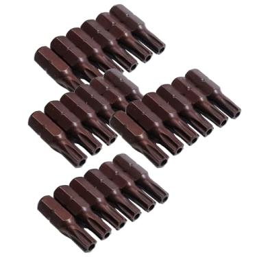 Imagem de Rannb Conjunto de brocas Torx T20, seis pontos, chave de fenda de segurança magnética Torx com haste hexagonal de 6 mm (1/4") - 24 peças