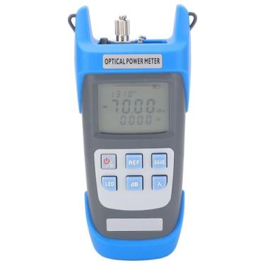 Imagem de Testador de cabos de fibra óptica, A-C710A Testador de fibra óptica FC SC ST -70-10dbm Localizador visual de falhas Medidor de potência óptica recarregável com luz LED