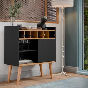 Imagem de Aparador Buffet Cantinho Café Decoração Sala Jantar Estar Cozinha Prat