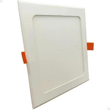 Imagem de Plafon Painel Led Quadrado Embutir 18W 4000K Lorben
