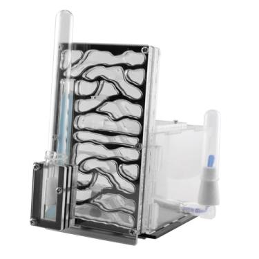 Imagem de Generic Caixa de para formigas, caixa de para formigas com cesto de ração, faça você mesmo, para mesa, sala de estar, cozinha doméstica, Preto