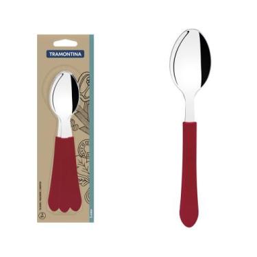 Imagem de Conjunto de Colheres de Mesa Tramontina Leme com Laminas em Aço Inox e