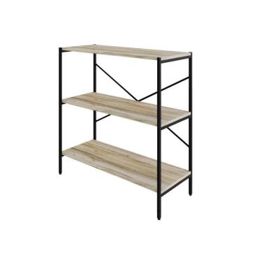 Imagem de Estante C/03 Prateleiras 84x80x33cm Tub Tueh883 Carvalho - Carvalho /