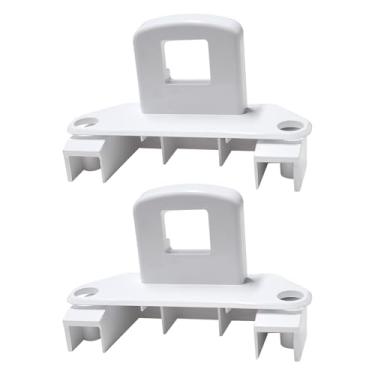 Imagem de W11513250 W11391550 Tampa Strike serve para Whirlpool Maytag substitui 4977491 AP7002929 PS16543459 EAP16543459 (branco 2 peças)