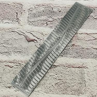 Imagem de Domary Damasco Steel Billet Cutter Embrião para Ferramentas de Corte de Material Multiuso (padrão de quilha)