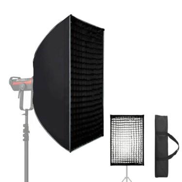 Imagem de Softbox Retangular Rzd-60X90Cm Bowens Grade Montagem Rápida